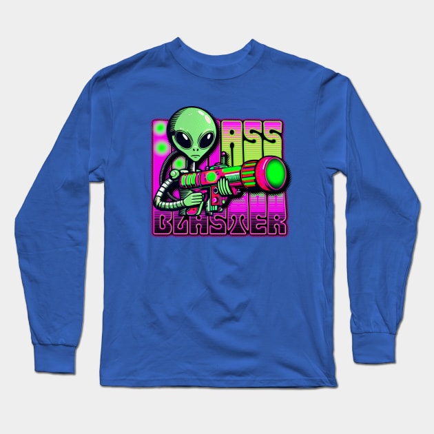 Ass Blaster 500 Long Sleeve T-Shirt by Invad3rDiz